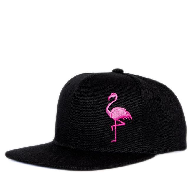 Hovedbilde Flat Snapback Caps - Flamingo Sort