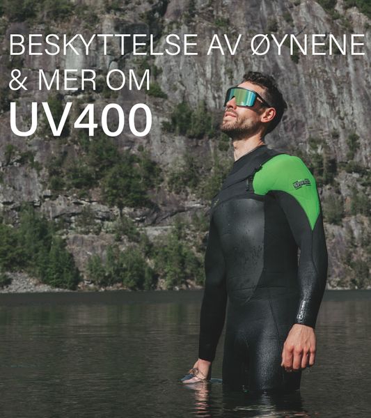 Alle våre Goggles & Solbriller har linser med UV400 beskyttelse